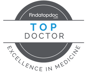 FindaTopDoc Top Doctor badge